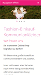 Mobile Screenshot of fashion-einkauf.de